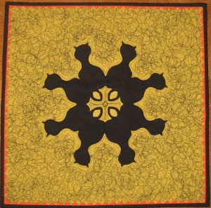 "Tangled" by TQS Member Nepeanquilter