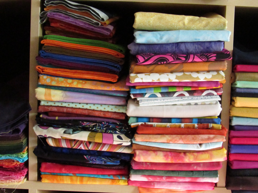 Teri Lucas Fabric Shelf "after"