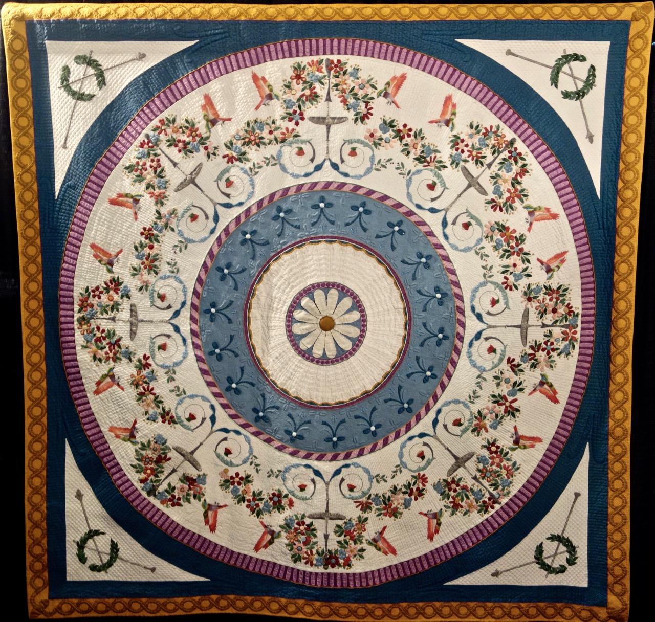 Antonia Hering's "Inveraray, a True Scottish Treasure" quilt