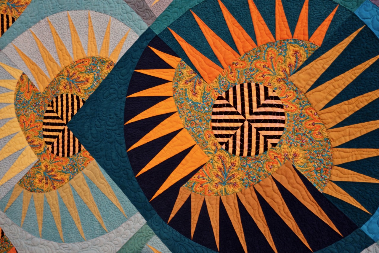 "Mediterranean Beauty" - Claudia Myers & Marilyn Badger - detail