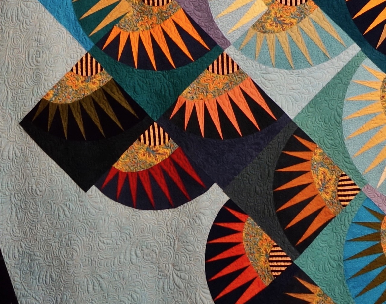 "Mediterranean Beauty" - Claudia Myers & Marilyn Badger - detail