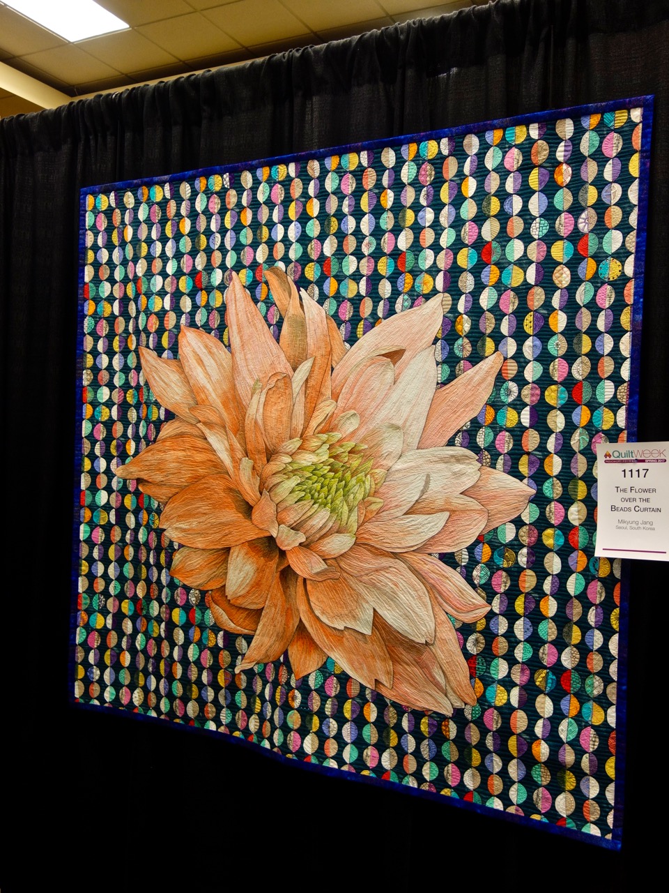 "The Flower Over The Beads Curtain" by Mikyung Jang