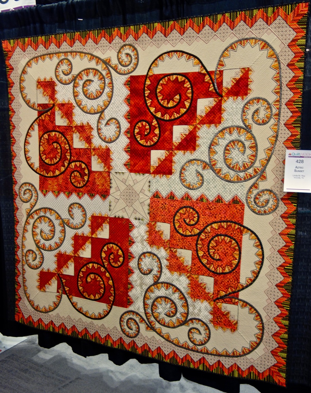 "Aztec Sunset" by Linda Roy