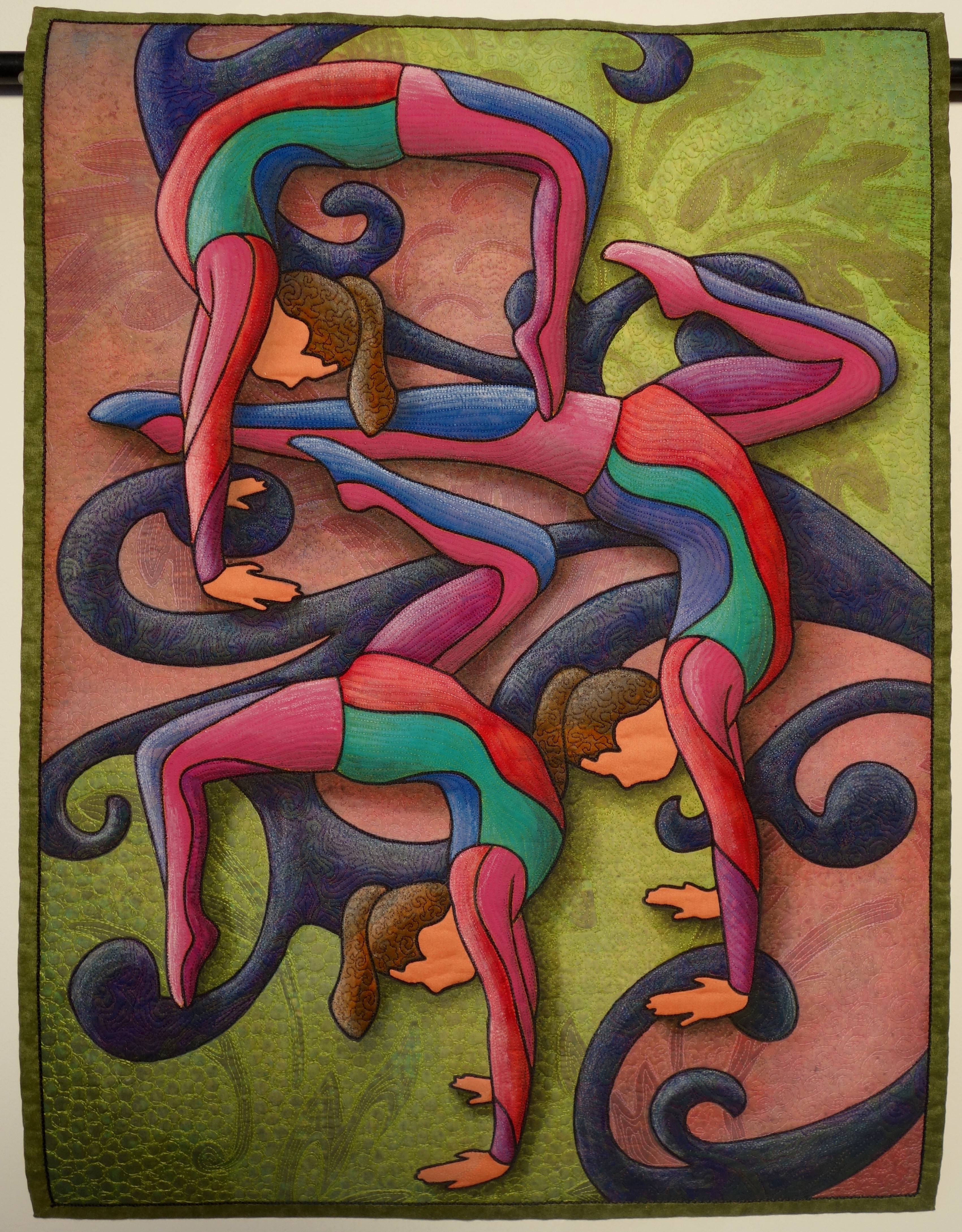 "Three Handstands" by Judy Ahlborn