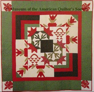 Christmas Quilt by Paul D. Pilgrim. Image courtesy of hansenmuseum@ruraltel.net