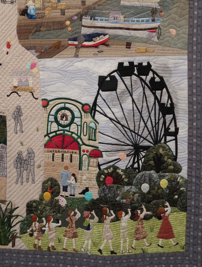 "Borderless" by Sachiko Takahashi - Detail