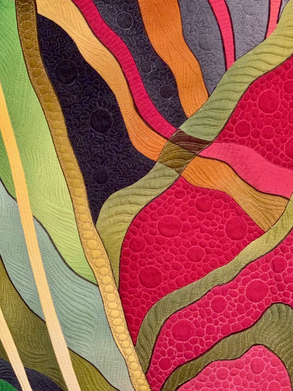 "Lepidopteran #5" by Caryl Bryer Fallert-Gentry Detail