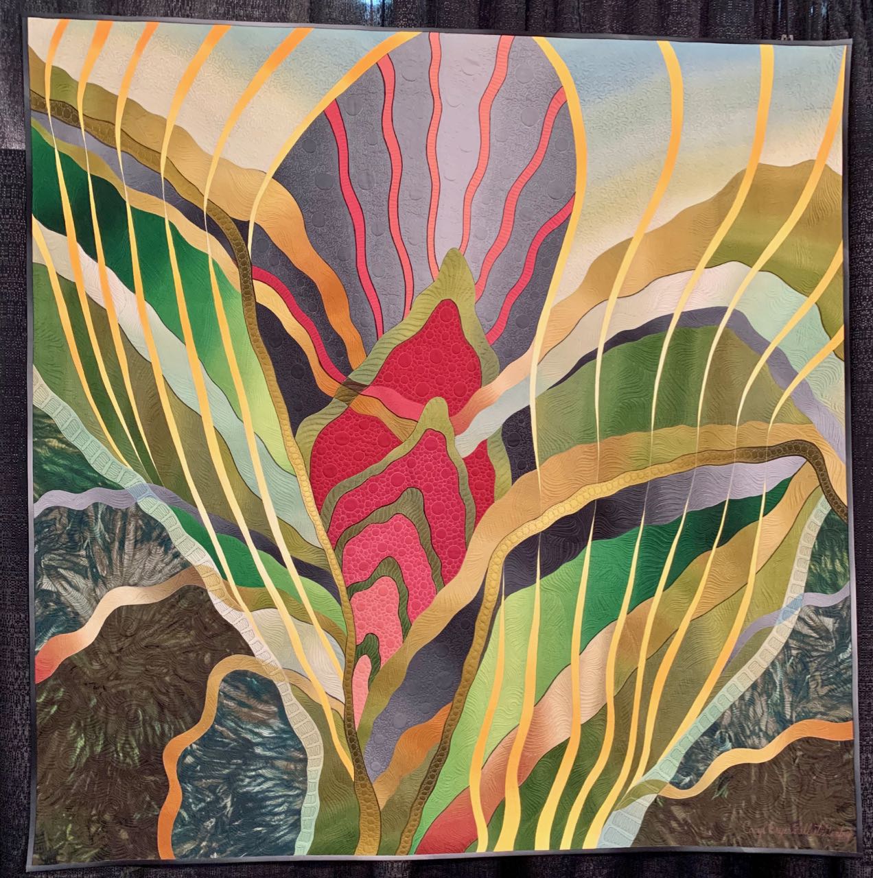 "Lepidopteran #5" by Caryl Bryer Fallert-Gentry