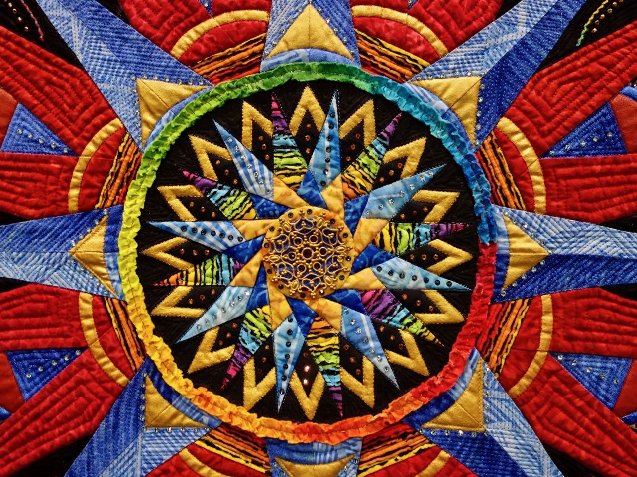 "Champagne Supernova" by Marilyn Badger Detail