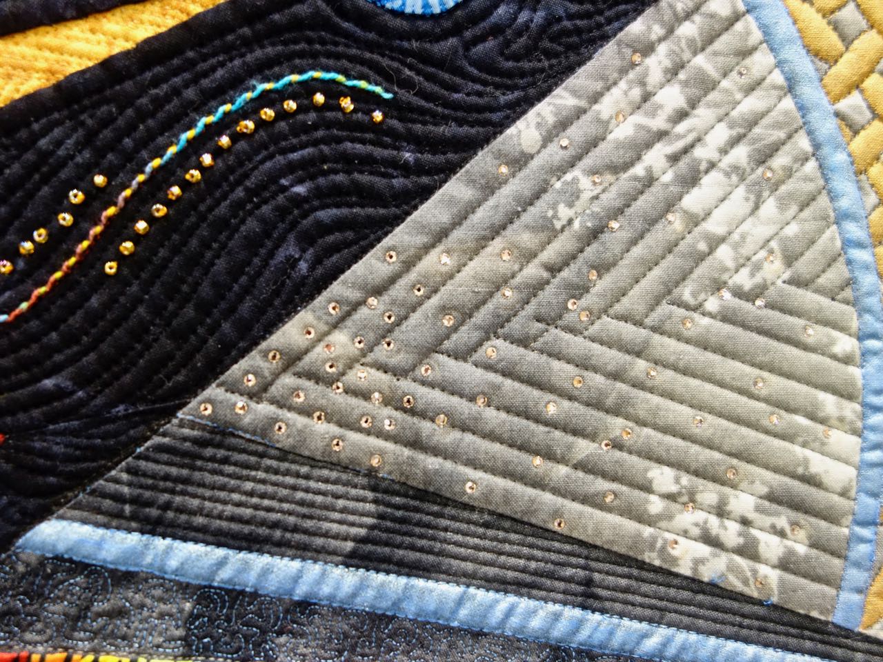 "Champagne Supernova" by Marilyn Badger Detail 3