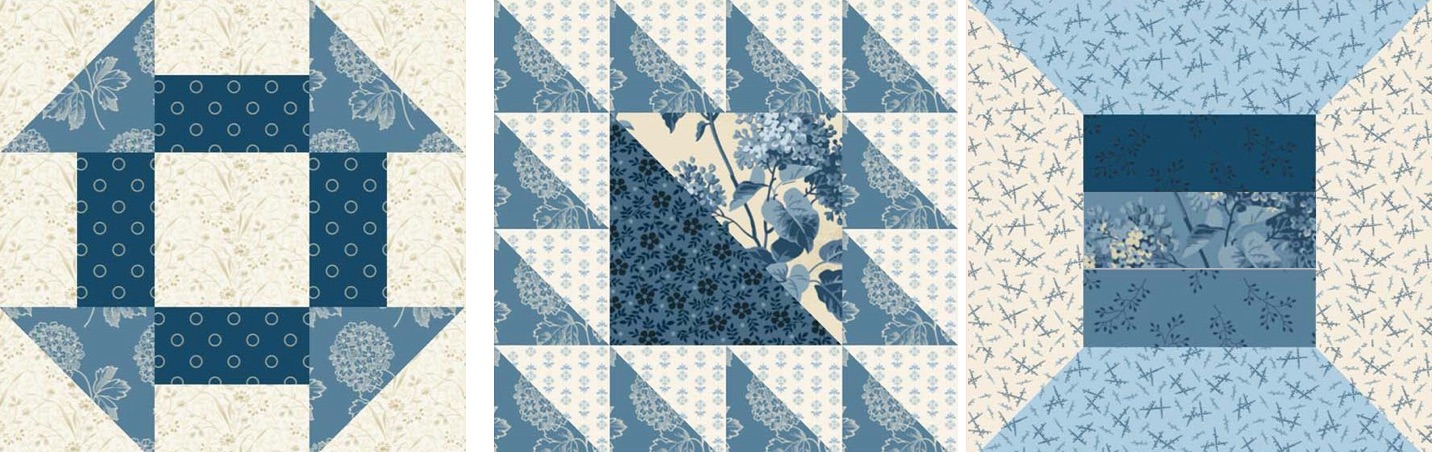 "Patchwork Barn" Month 4 Blocks