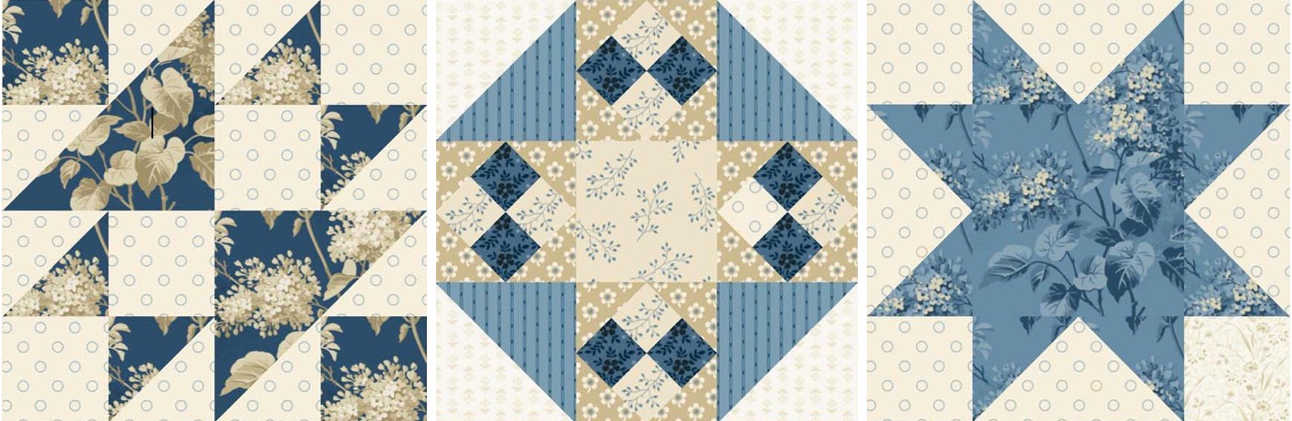 "Patchwork Barn" Month 5 Blocks