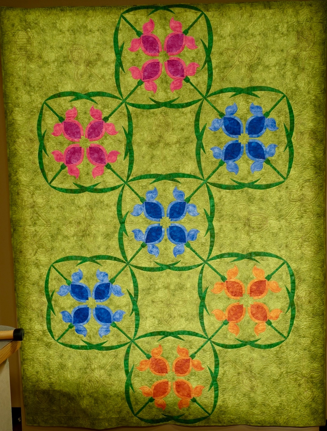 "Iris Bed" by Linda Pumphrey