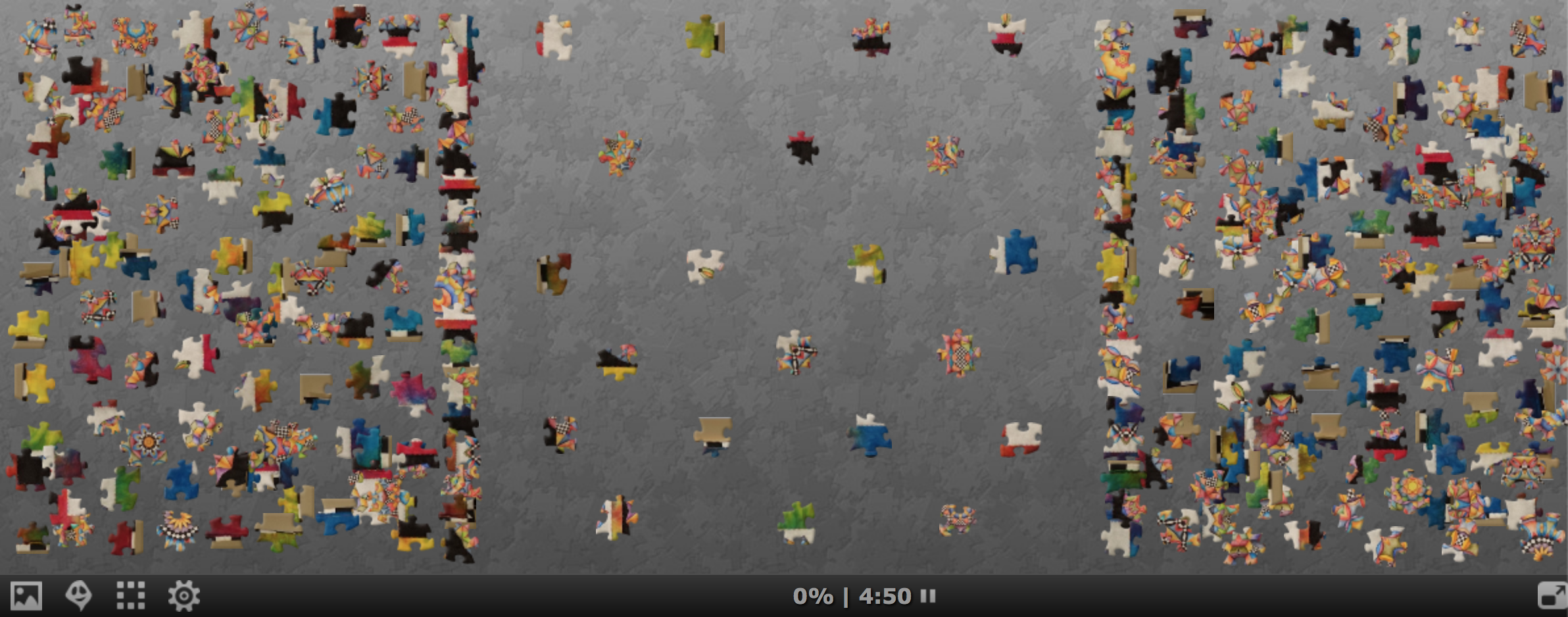 A puzzle of "Check-Mate" by Katie Fowler