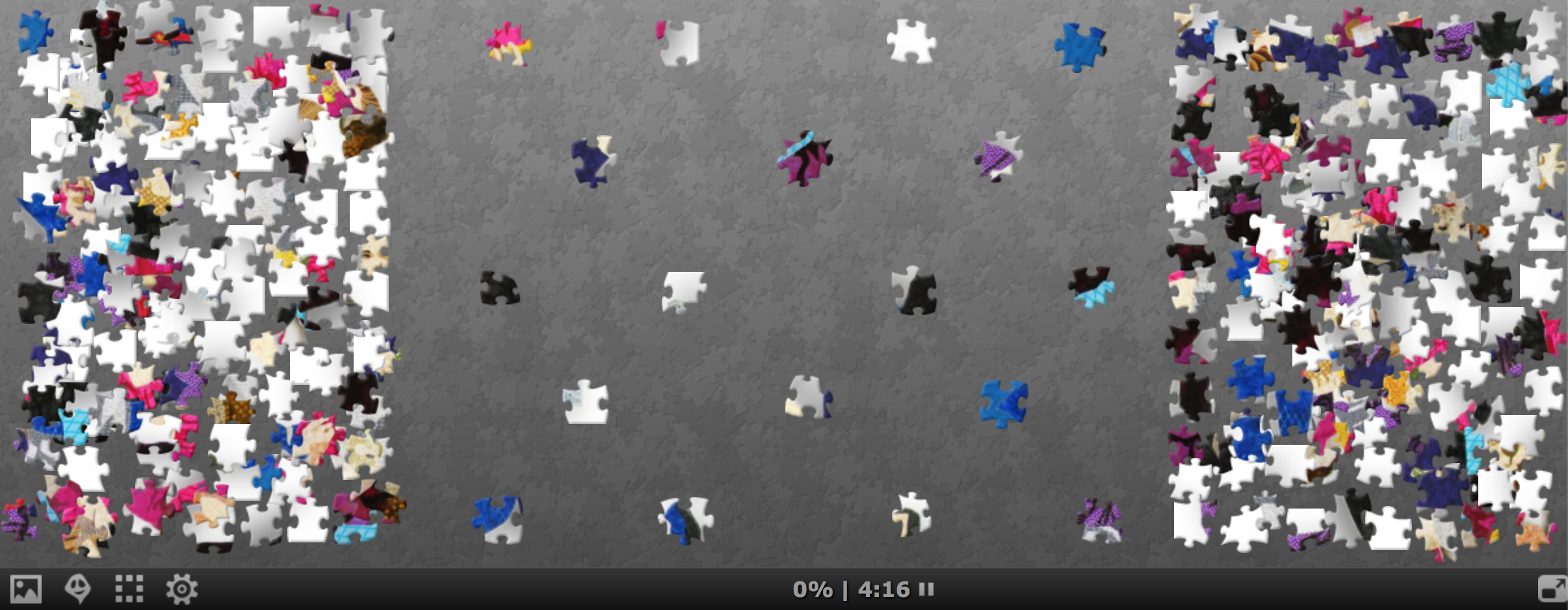 A puzzle of "Gelato Girls" by Leni Levenson Wiener