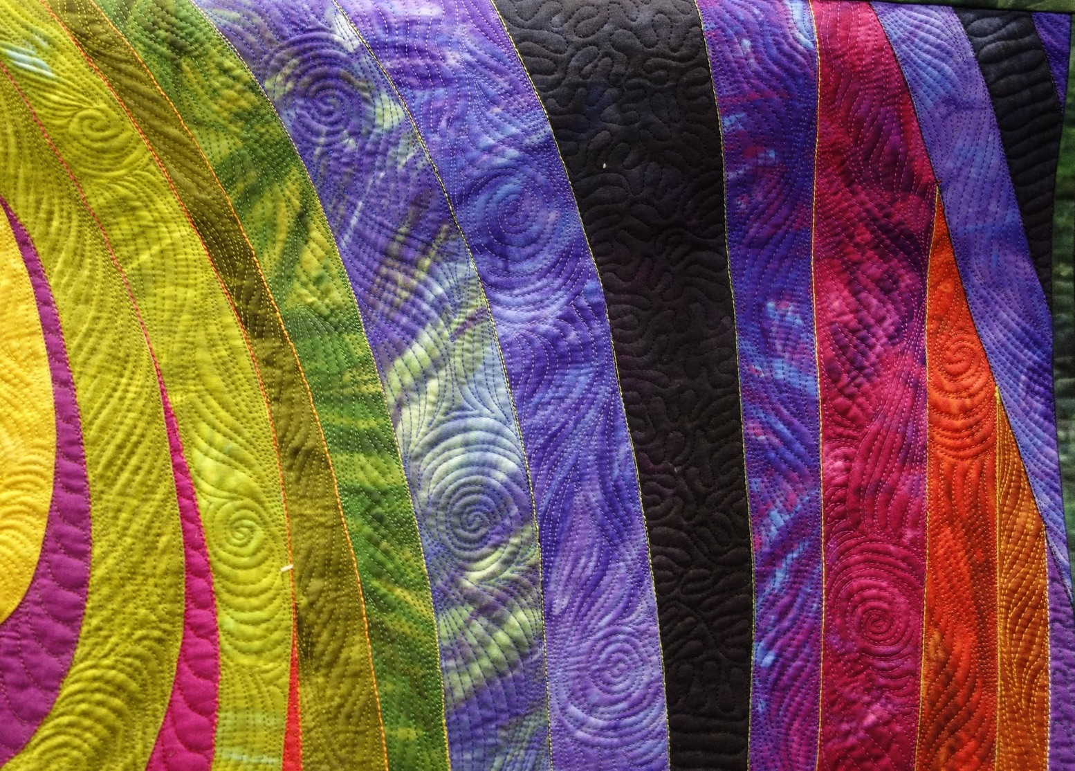 "Jacuzzi Jazz" by Caryl Bryer Fallert-Gentry Detail 2