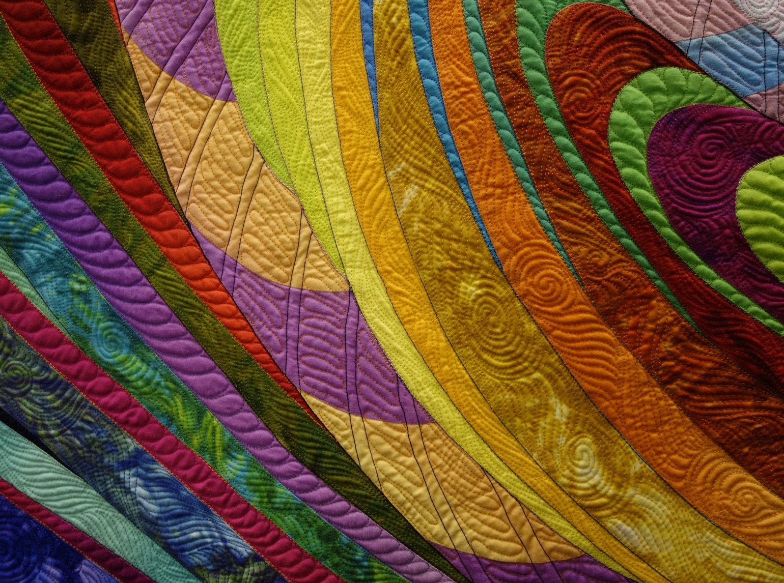 "Jacuzzi Jazz" by Caryl Bryer Fallert-Gentry Detail 3