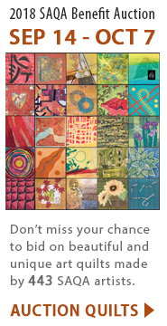 2018 SAQA Benefit Auction Poster