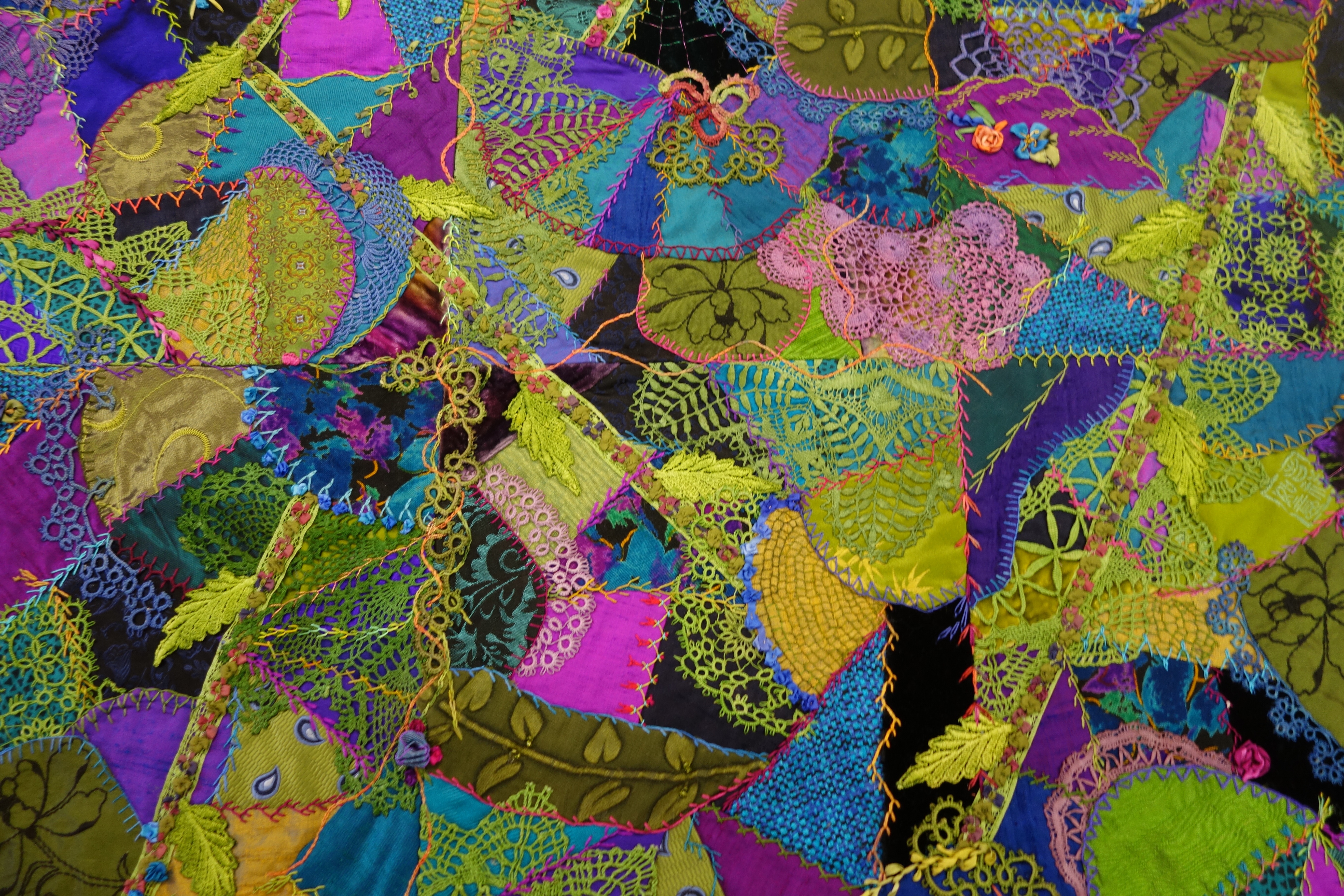 Detail of Judith Baker Montano's work