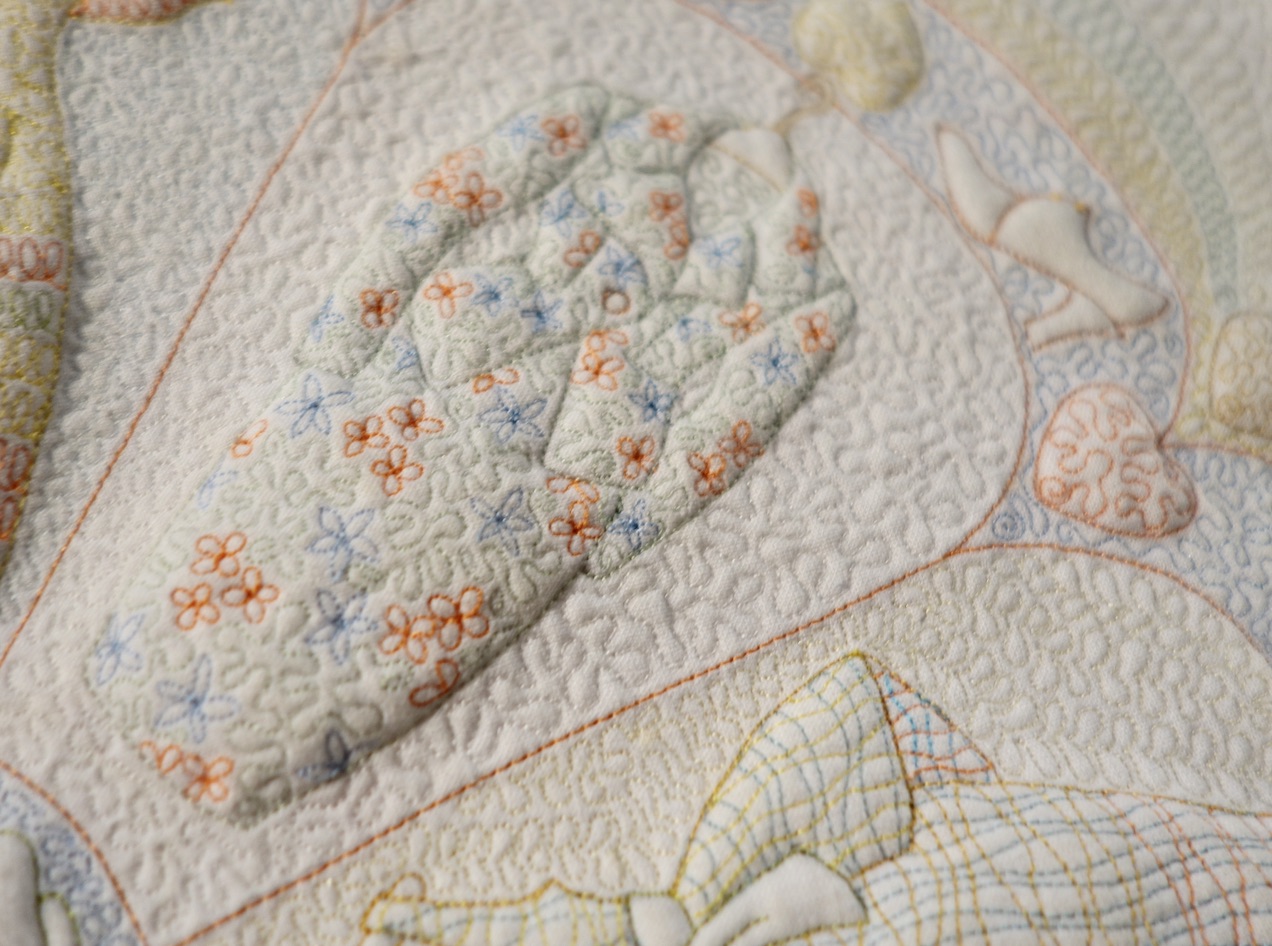 "Wearable Art" by Philippa Naylor Dress Detail