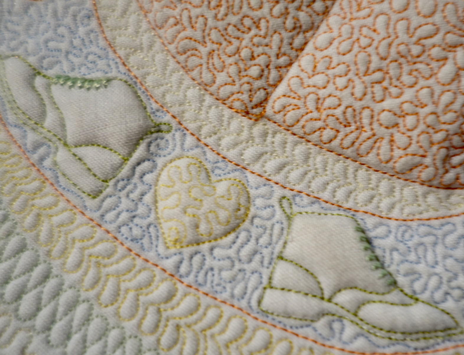 "Wearable Art" by Philippa Naylor Shoe Detail