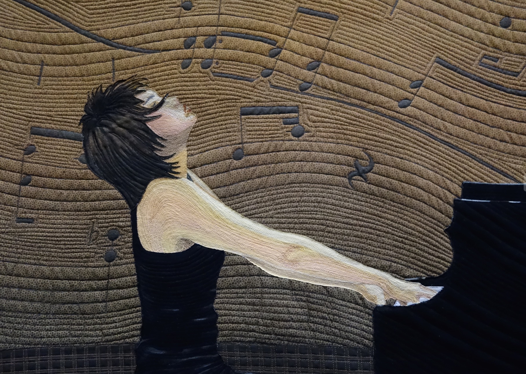 "Yuja" by Linda Anderson - Detail