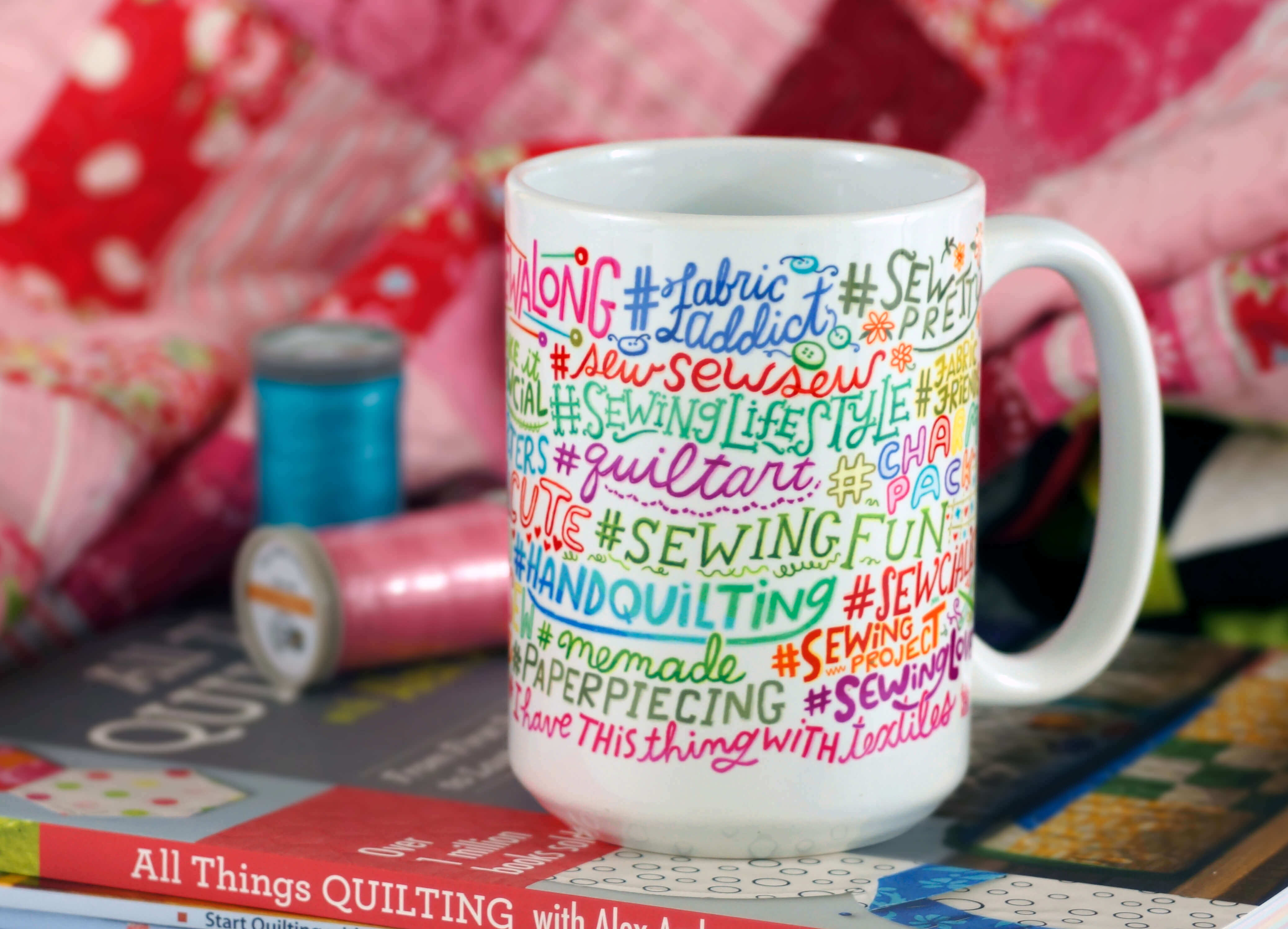 Quilting Mug Big Quilters Mug