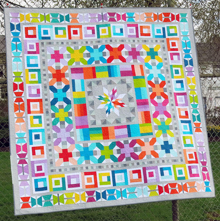 Aviatrix Medallion Quilt Pattern by Elizabeth Hartman Aviatrix Medallion Quilt Pattern by Elizabeth Hartman