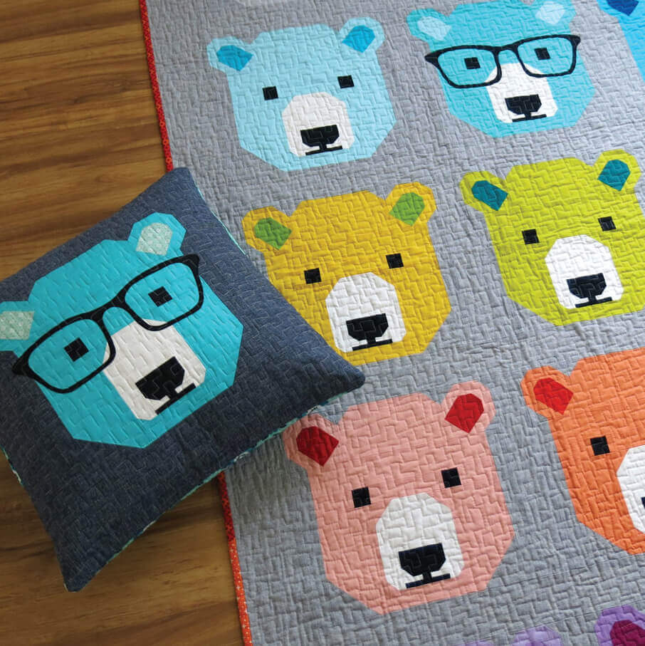 Bjorn Bear Quilt Pattern by Elizabeth Hartman Bjorn Bear Quilt Pattern by Elizabeth Hartman
