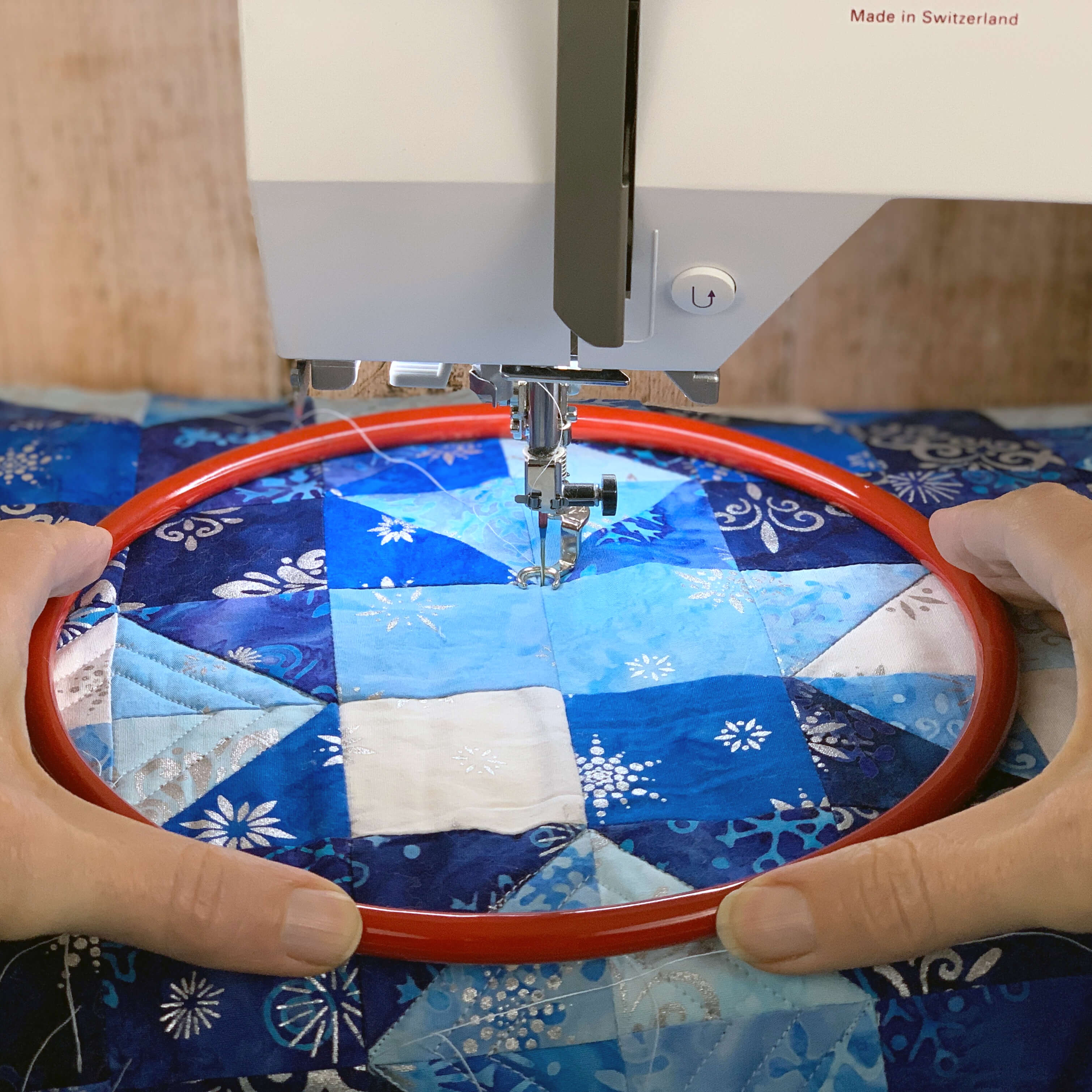 Quilt Halo Free Motion Quilting Tool quilt halo machine quilting tool