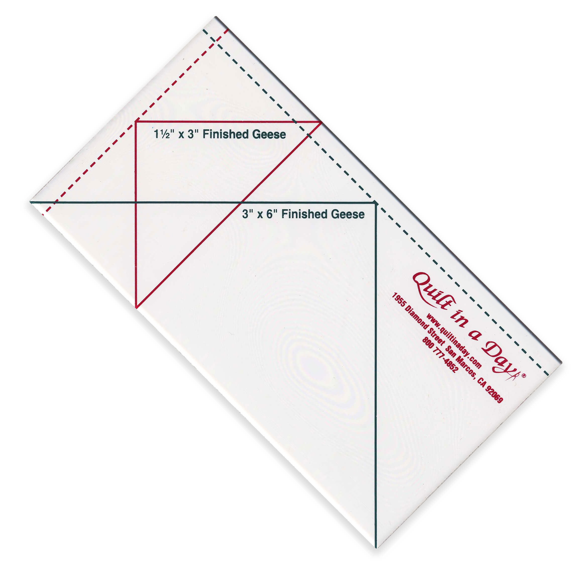 Small Flying Geese Ruler
