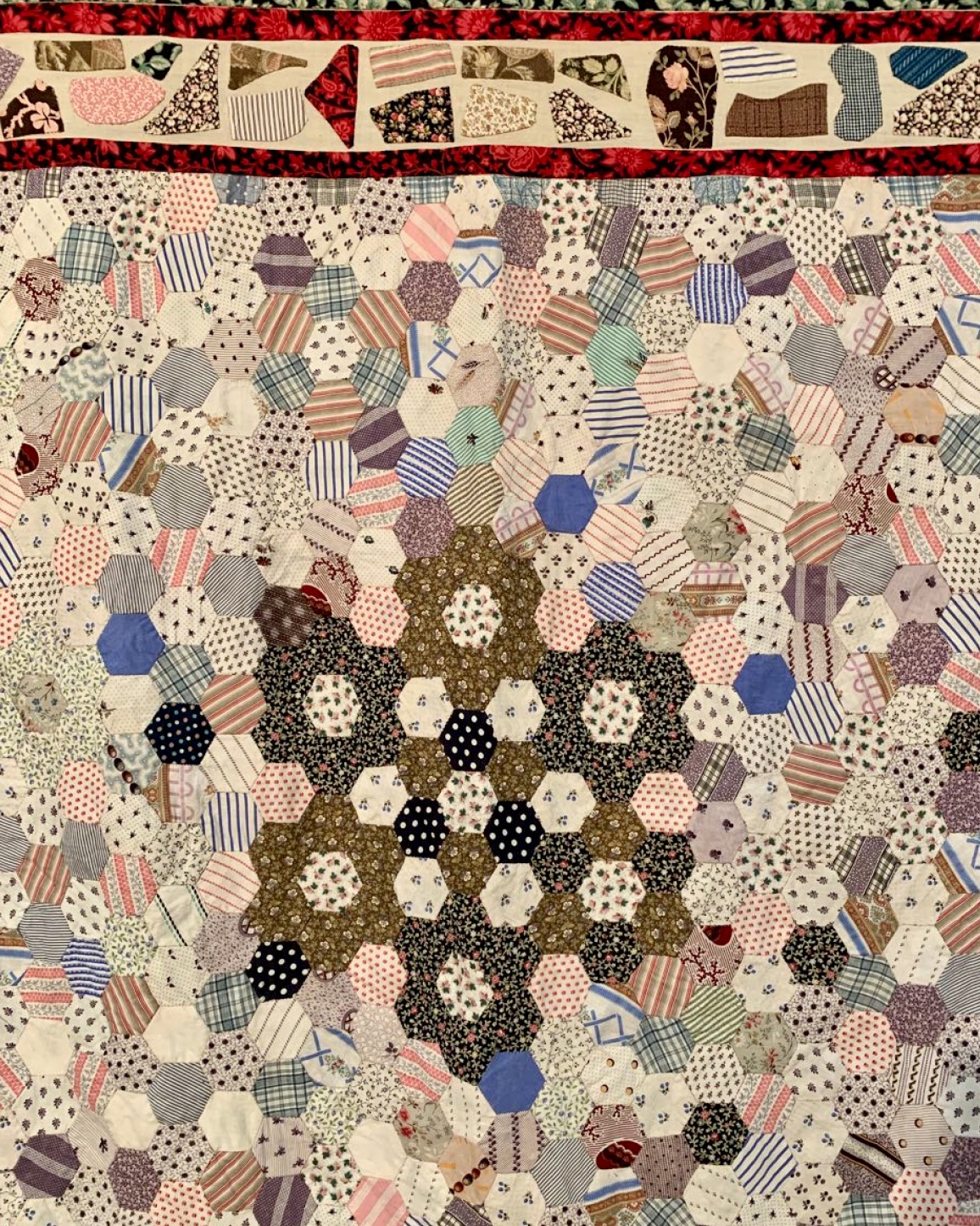 Antique Mosaic Quilt - Center
