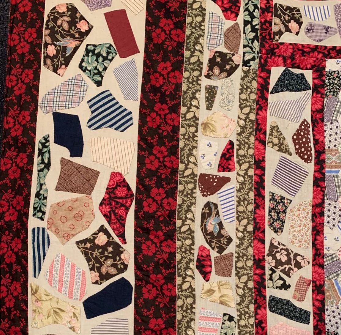 Antique Mosaic Quilt - Detail 2