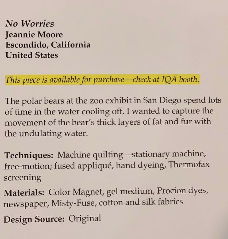 "No Worries" by Jeannie Moore - Sign