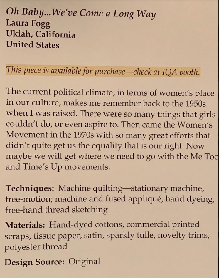 "Oh Baby...We've Come a Long Way" by Laura Fogg - Sign