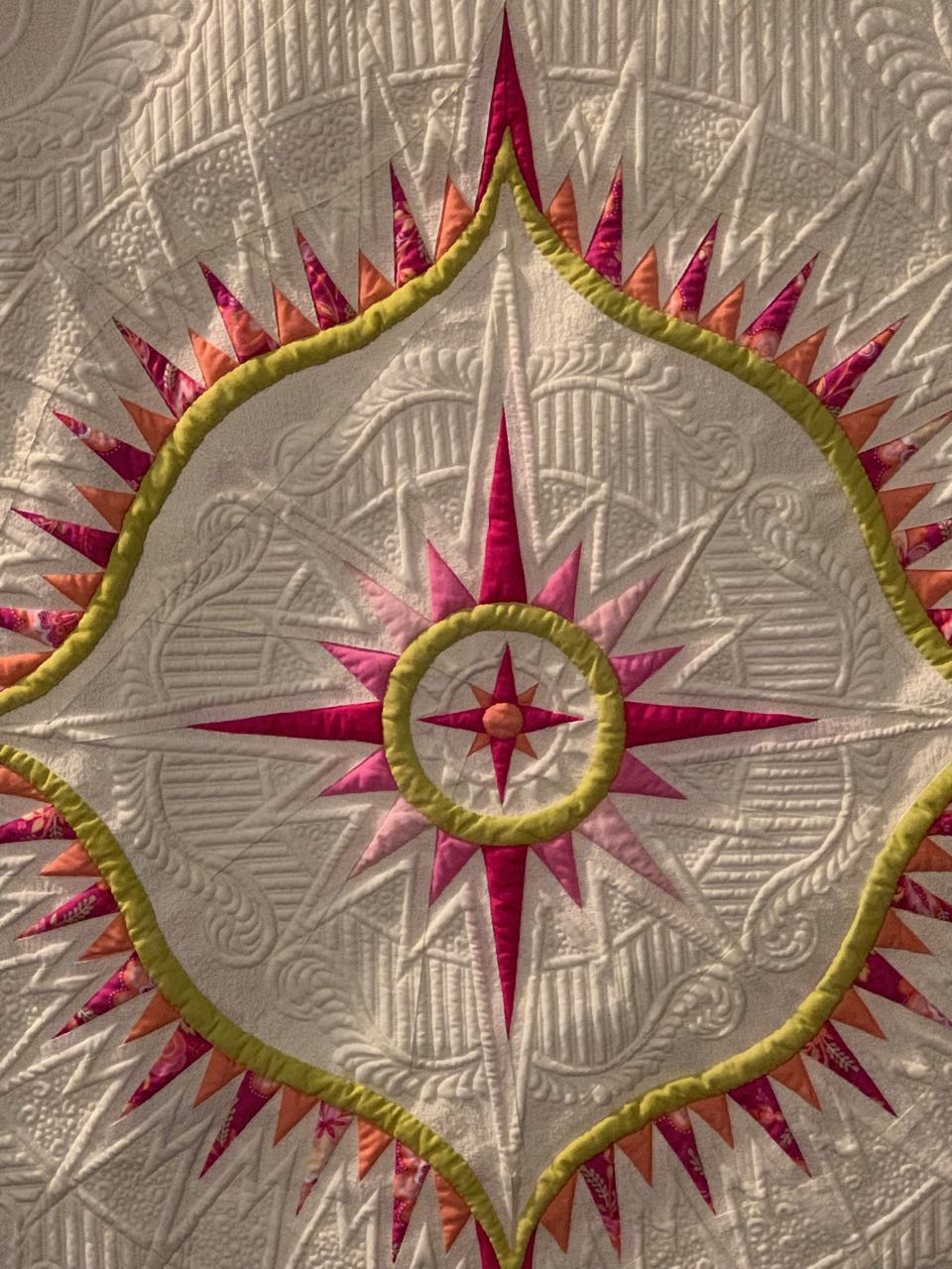 "Oh, My Bleeding Heart" by Lisa Calle - Center