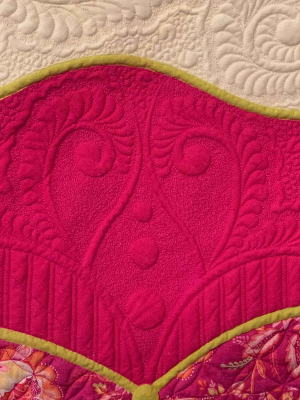 "Oh, My Bleeding Heart" by Lisa Calle - Detail 3