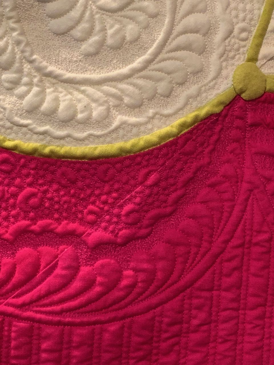 "Oh, My Bleeding Heart" by Lisa Calle - Detail 4