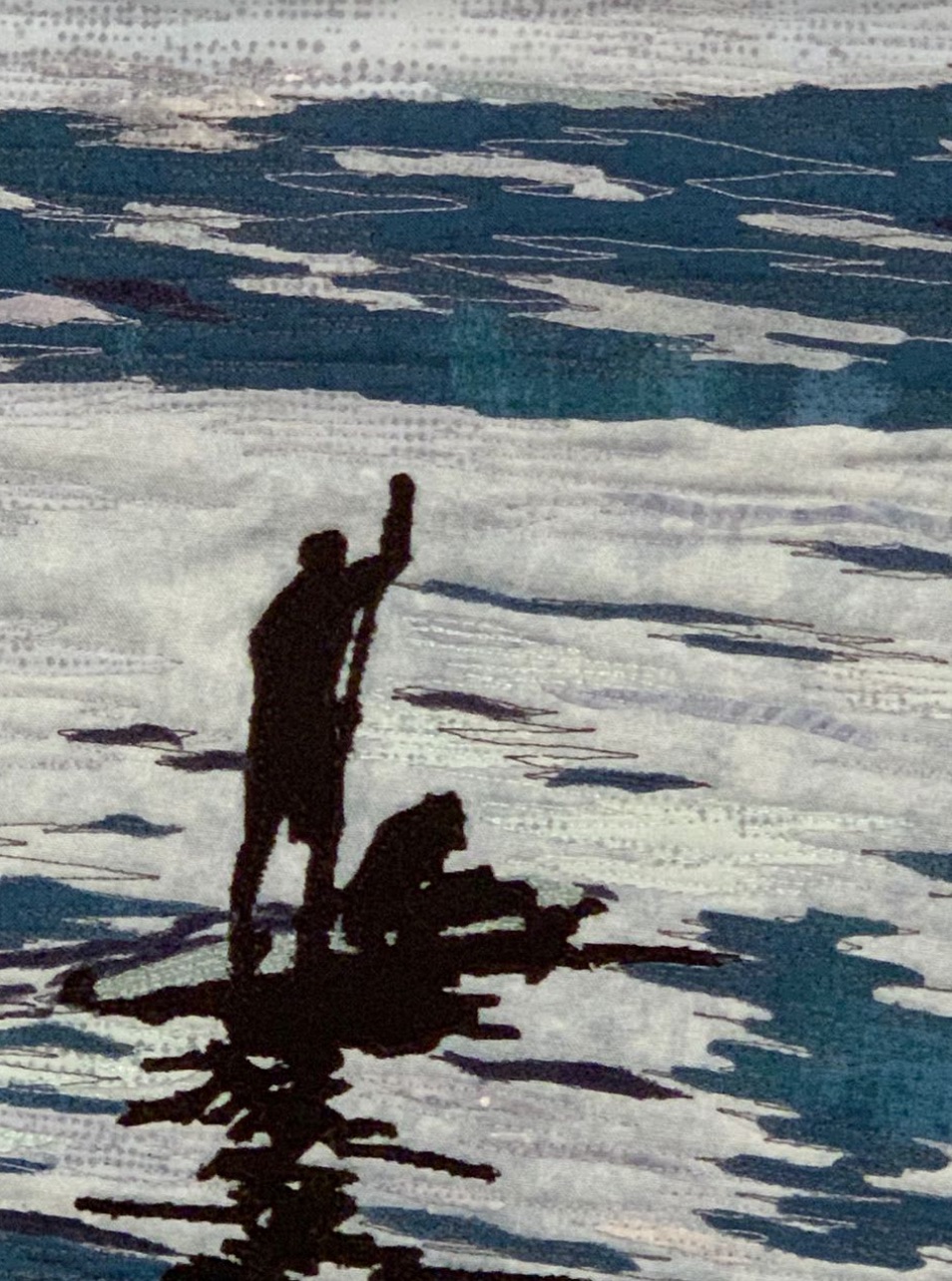 "Sunset Serenity" by Cheryl Quesnell - Detail 2