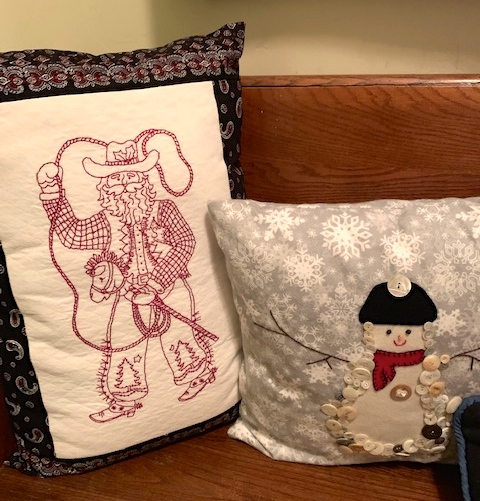 Pillows that Anna received as a gift - Part 2