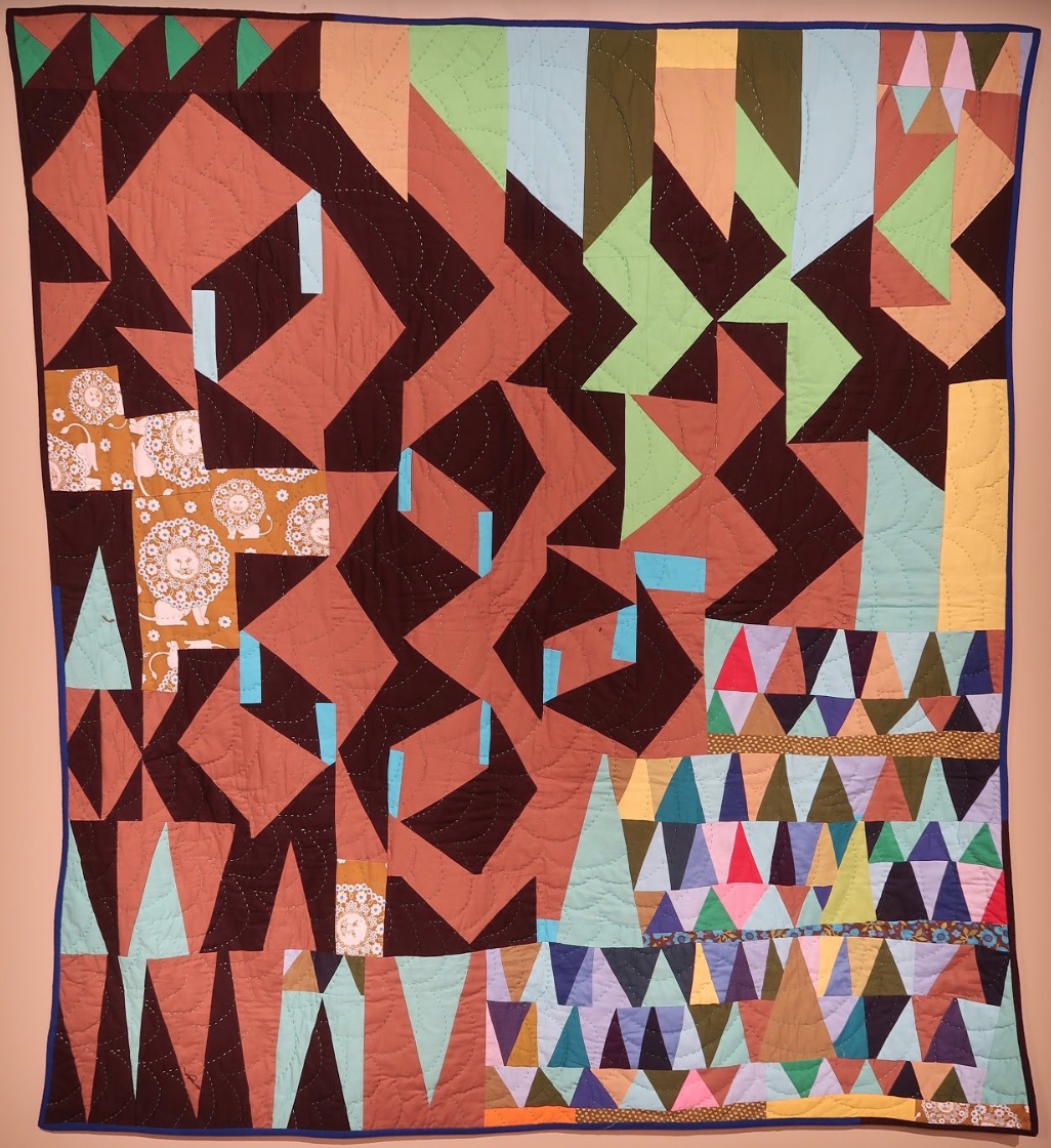 "Flying Geese Improv" by Sherri Lynn Wood