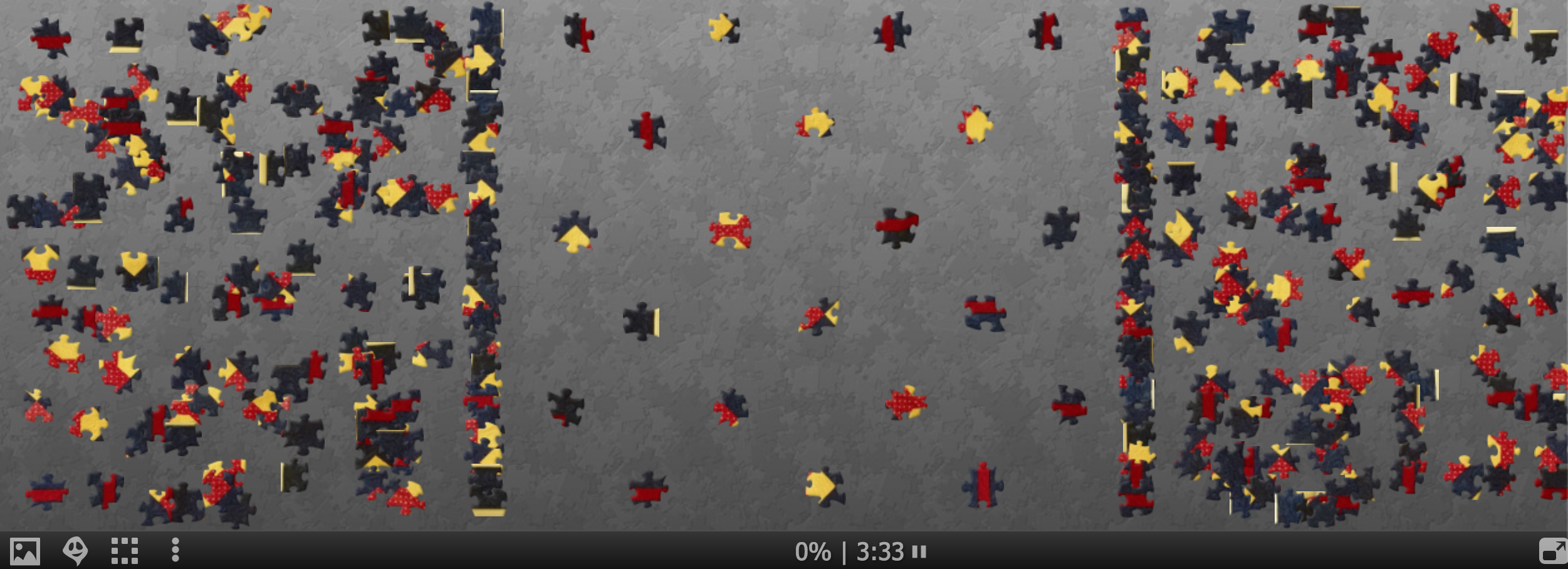 A puzzle of "Bowtie" by Heidi Kaisand