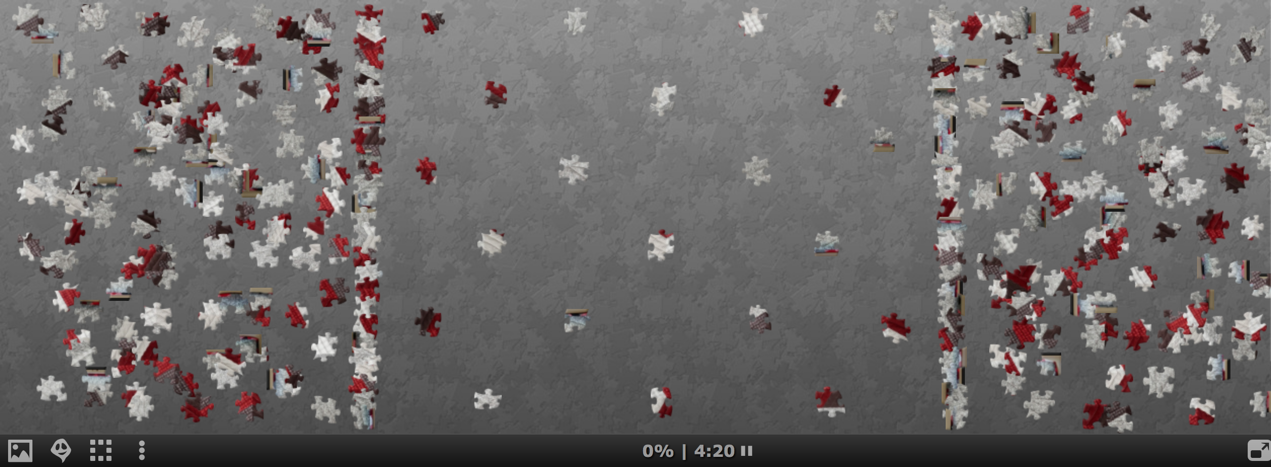 A puzzle of "Don't Tread On Me" by Marci Baker