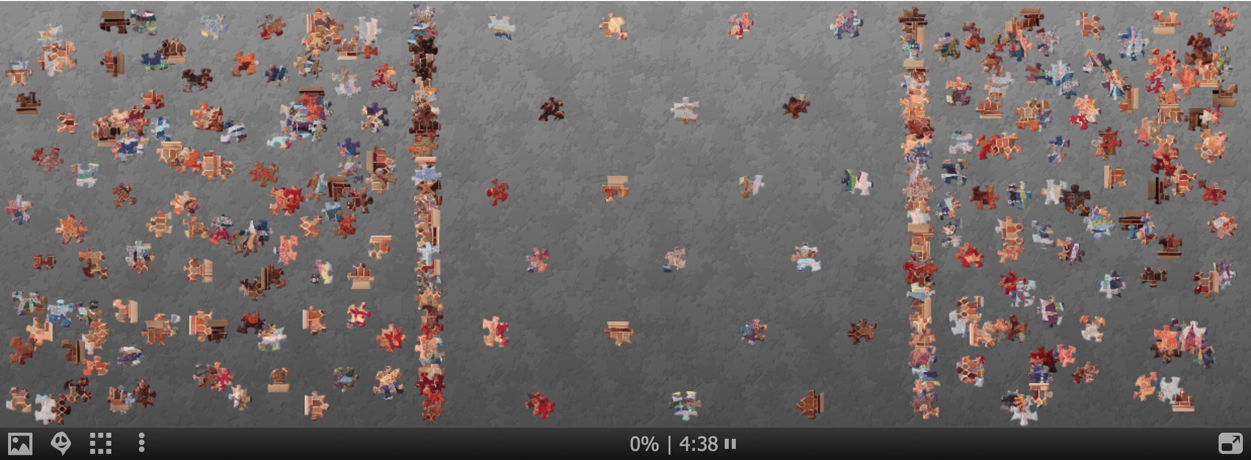 A puzzle of "Turtle Bay" by Claudia Pfeil