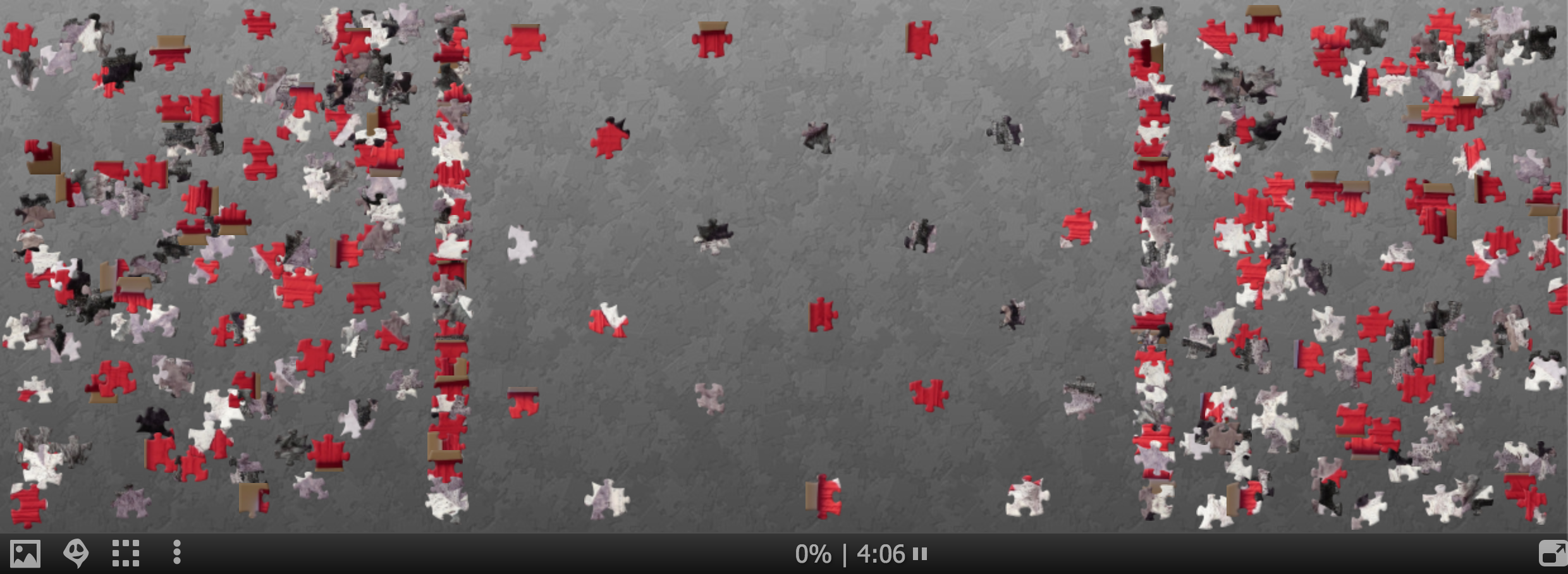 A puzzle of "Wyatt Wolf" by Teresa Coates