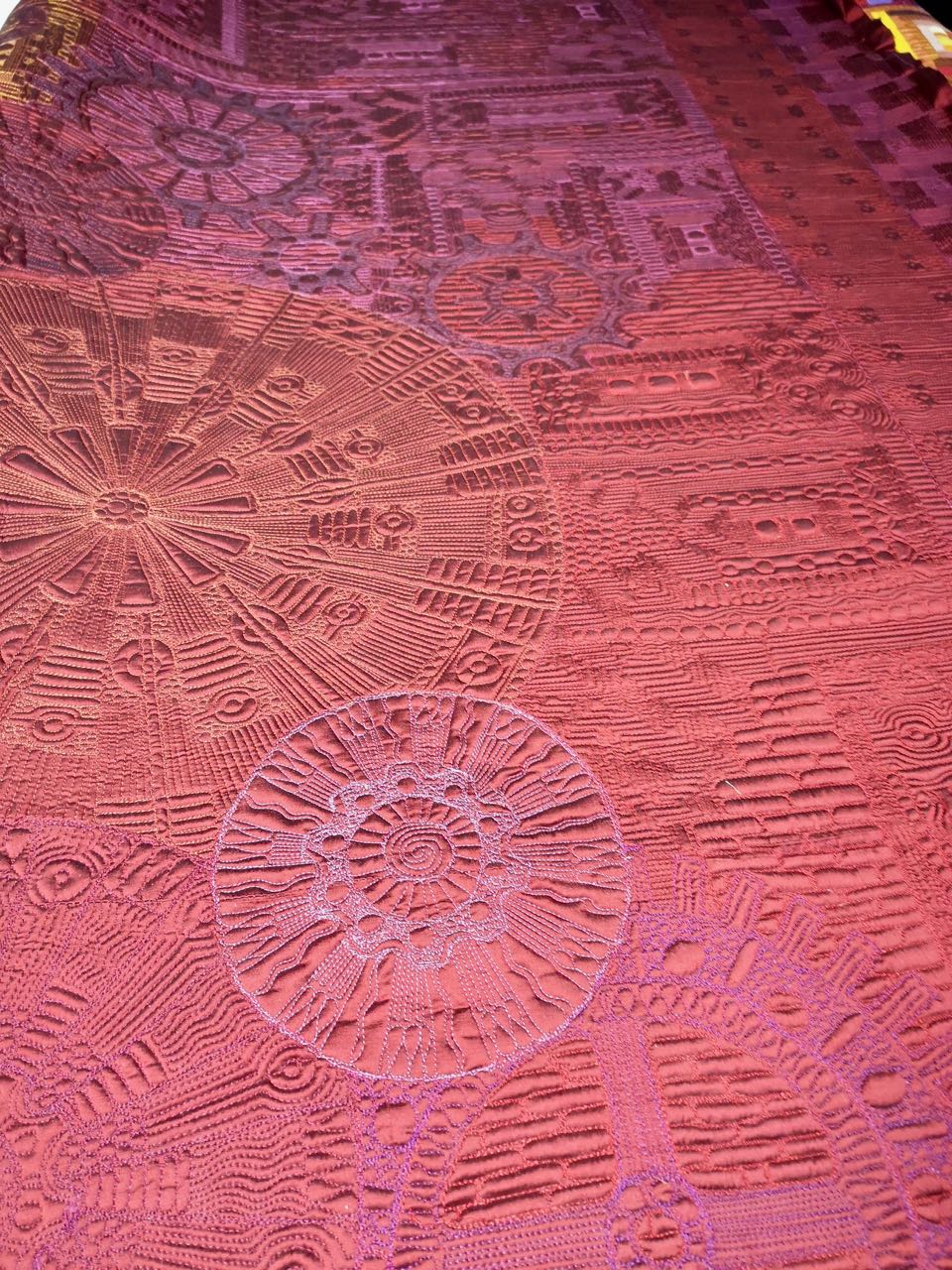 Claudia Pfeil's New Quilt - Back