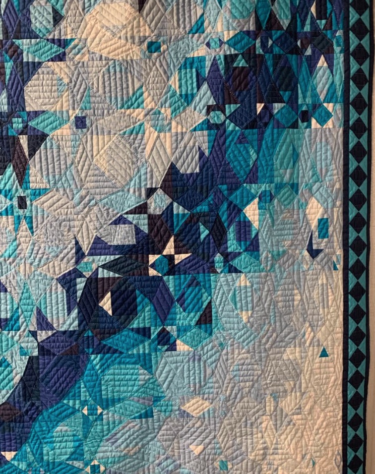 "Sea at Morning" by Miyoko Hashimoto - Border