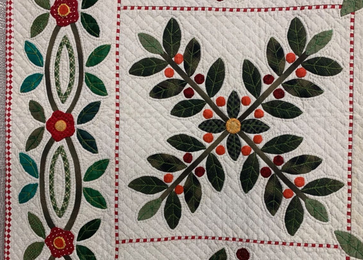 "Welcome to the Heavenly Flower Garden" by Yukiko Nakao - Border