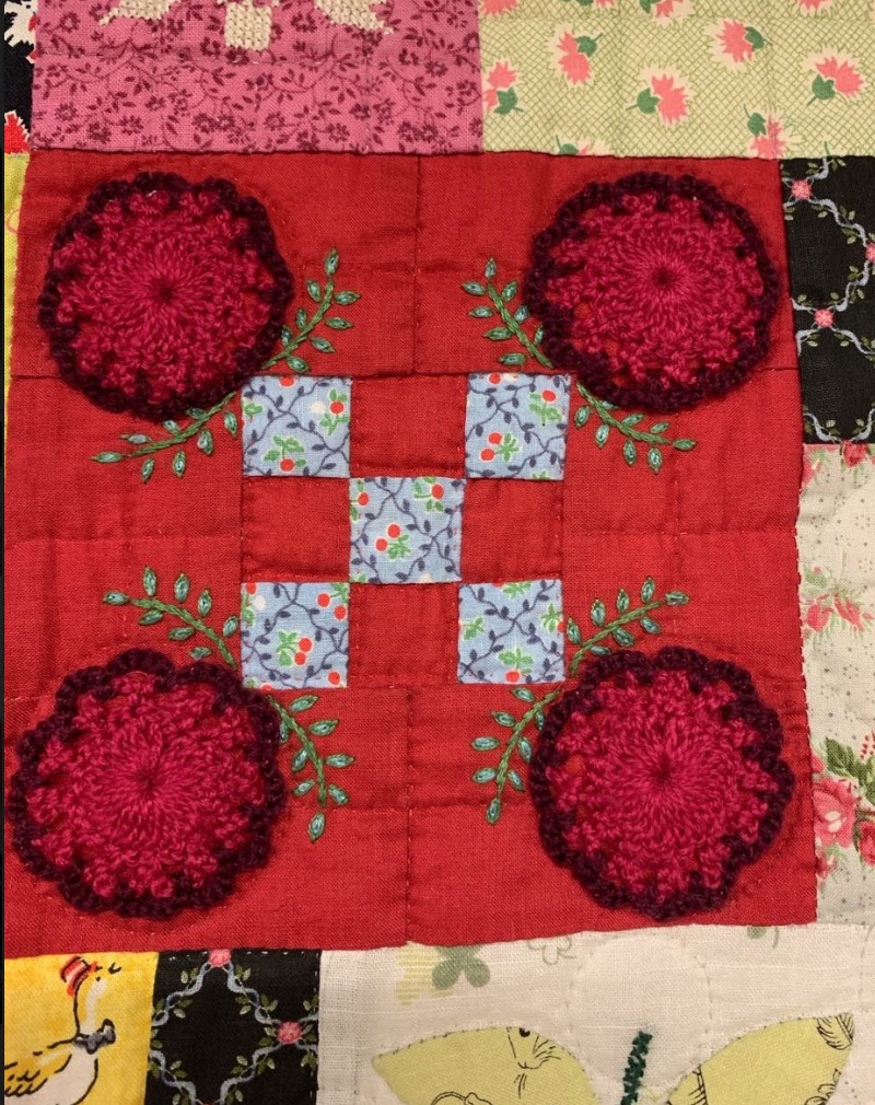 "Many Cherries in the Garden" by Takeko Sato - Crochet