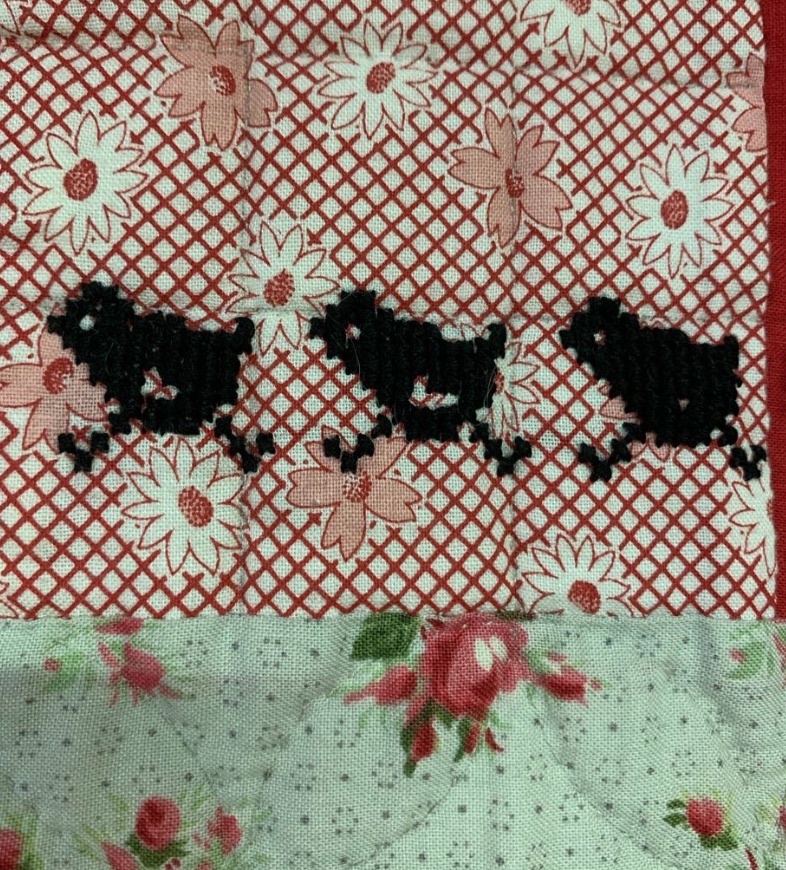 "Many Cherries in the Garden" by Takeko Sato - Birds